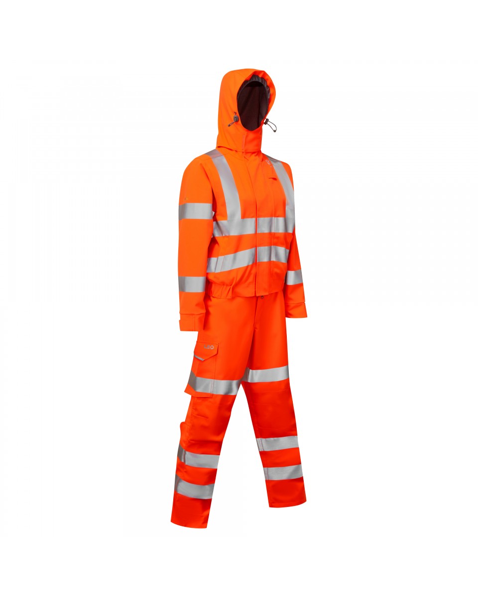 ISO 20471 Class 3 EcoViz® 10KX Women's Stretch Coverall Orange